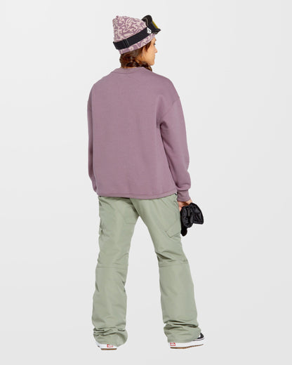 Essential Fleece Sweatshirt - Dusty Lavender