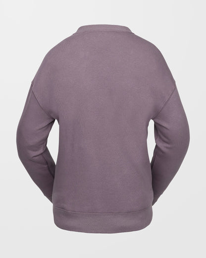 Essential Fleece Sweatshirt - Dusty Lavender