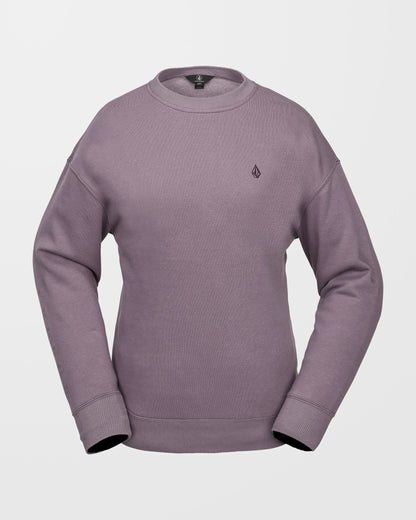 Essential Fleece Sweatshirt - Dusty Lavender