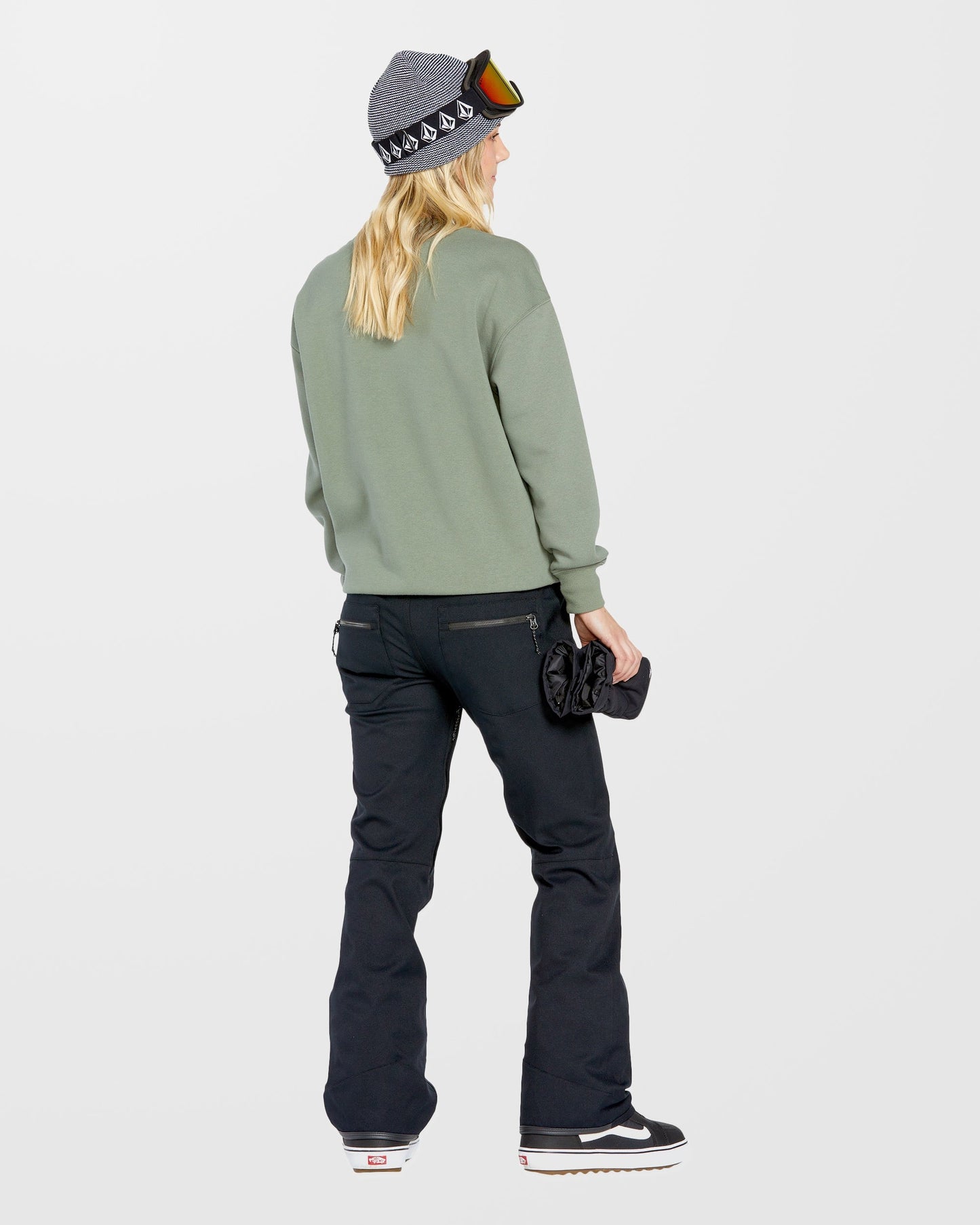 Essential Fleece Sweatshirt - Lichen Green