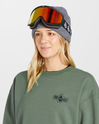Essential Fleece Sweatshirt - Lichen Green