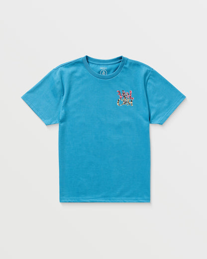 Eye Warp T-shirt - BLUE TURQ - (KIDS)