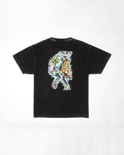 Bob Mollema 1 T-Shirt - WASHED BLACK - (KIDS)