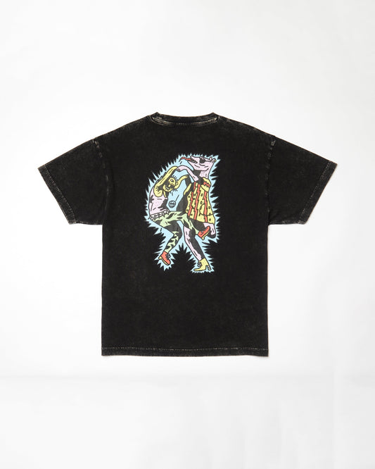 Bob Mollema 1 T-Shirt - WASHED BLACK - (KIDS)