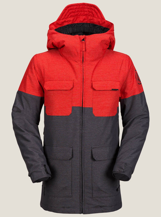 Blocked Insulated Jacket - Vintage Black (Kids)
