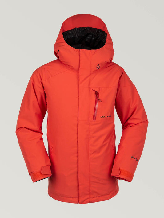 Kids Unisex Youth L Gore-Tex Jacket - Orange