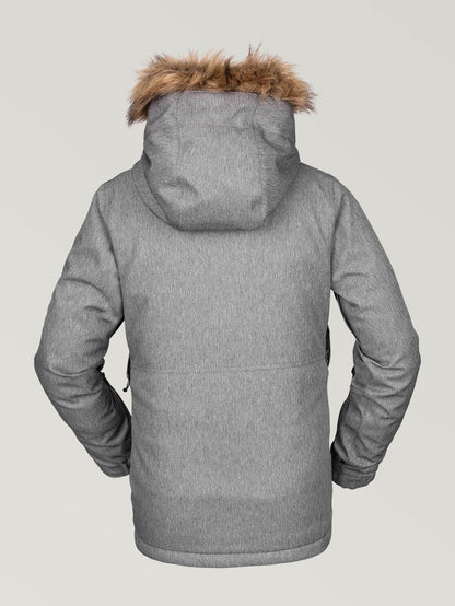 Big Girls  So Minty Insulated Jacket - Heather Grey