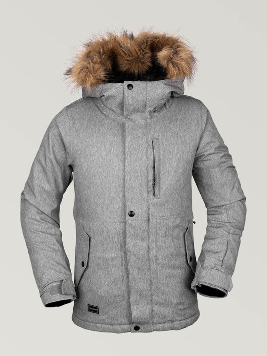 Big Girls  So Minty Insulated Jacket - Heather Grey