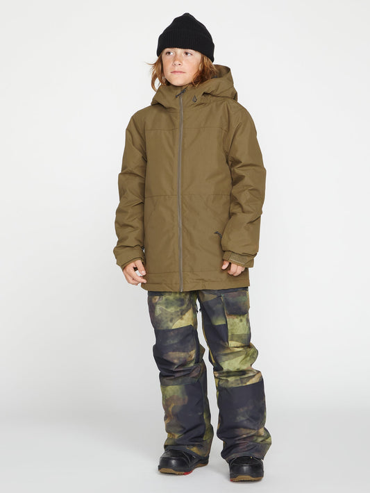 Vernon Insulated Jacket - Dark Teak - (Kids)
