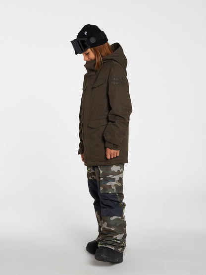 Caddoc Insulated Jacket - BLACK MILITARY - (KIDS)
