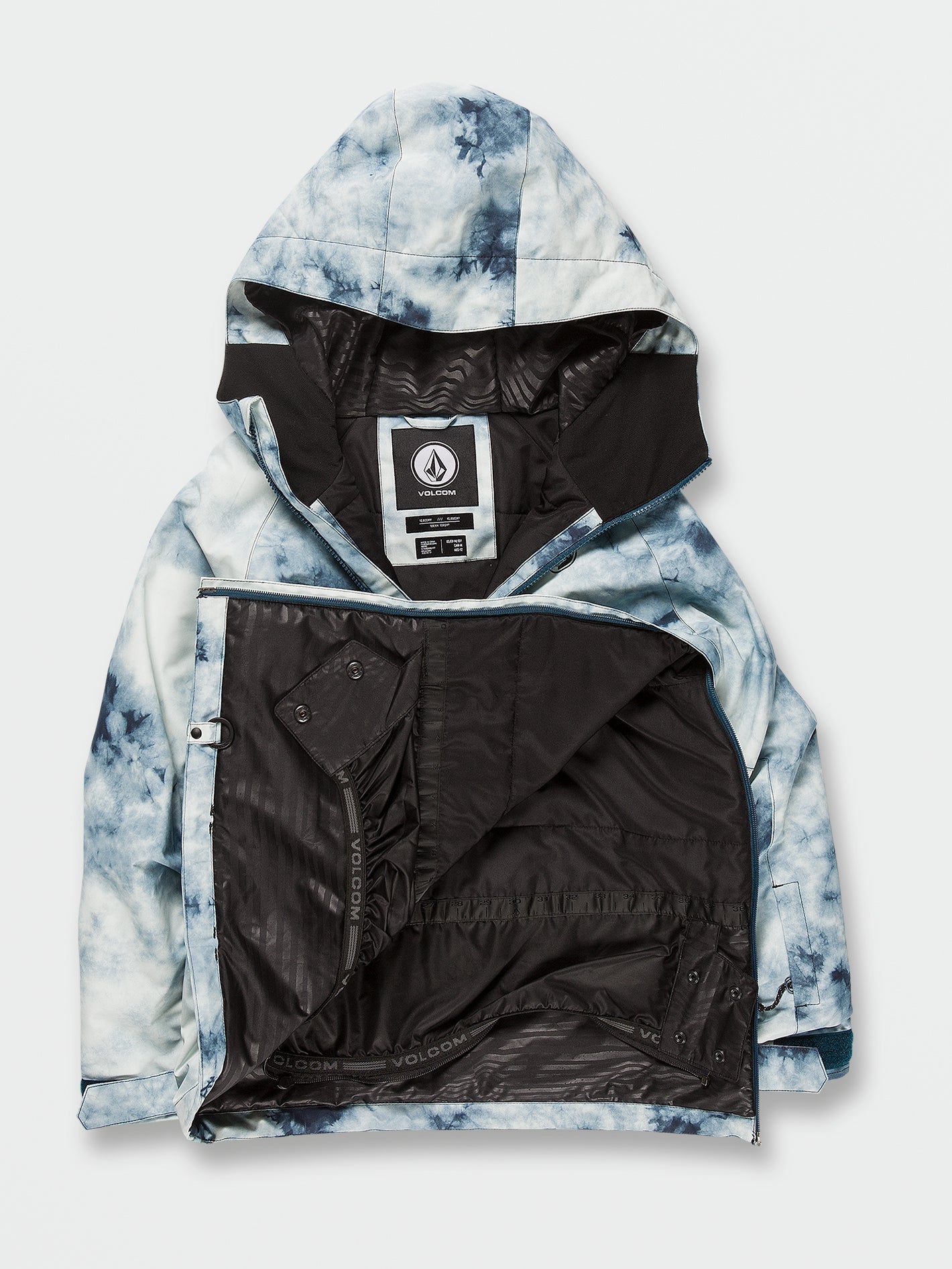 Sluff Insulated Pullover Jacket - Storm Tie-Dye - (Kids)
