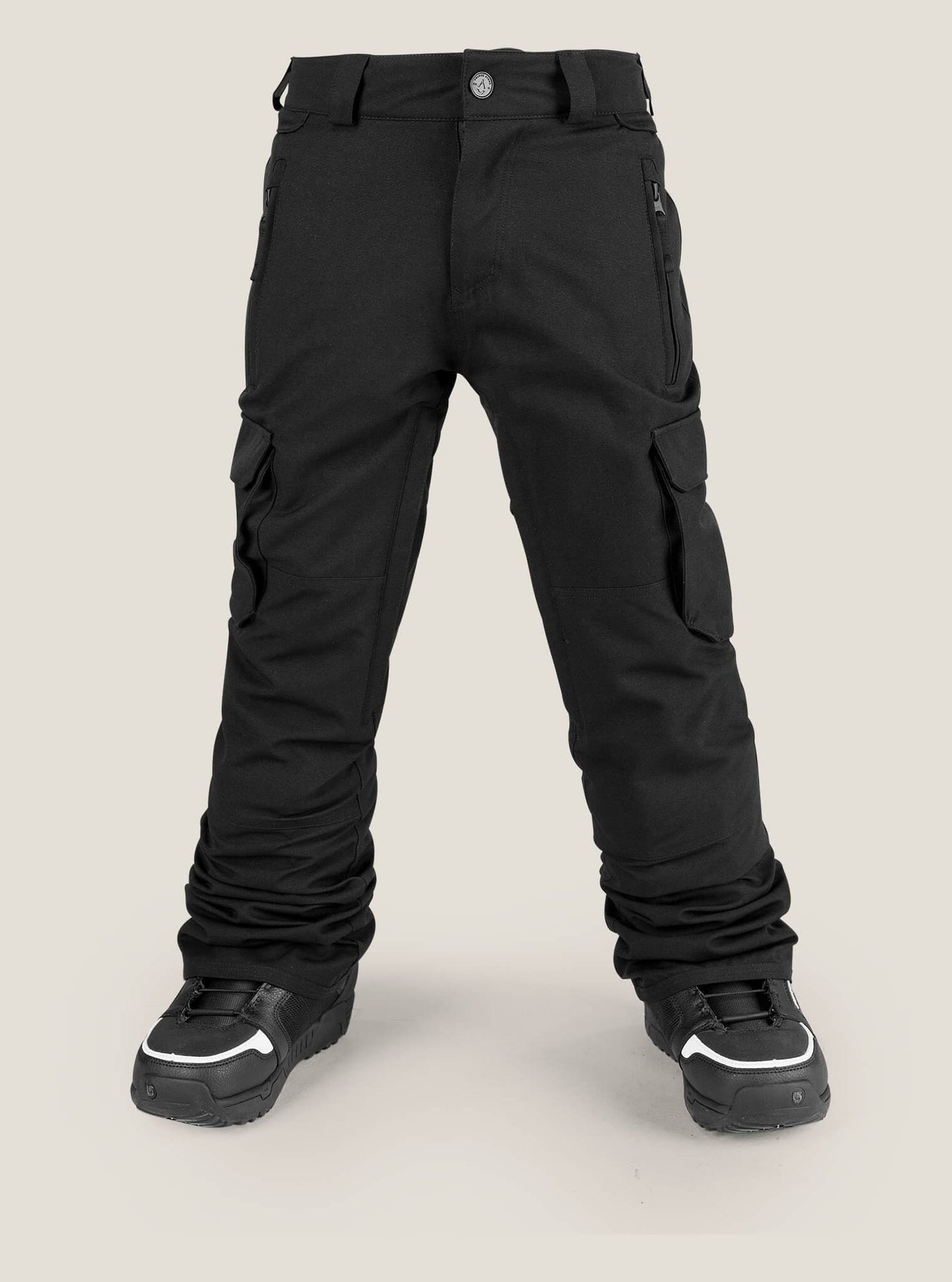 Cargo Insulated Pants - Black (Kids)