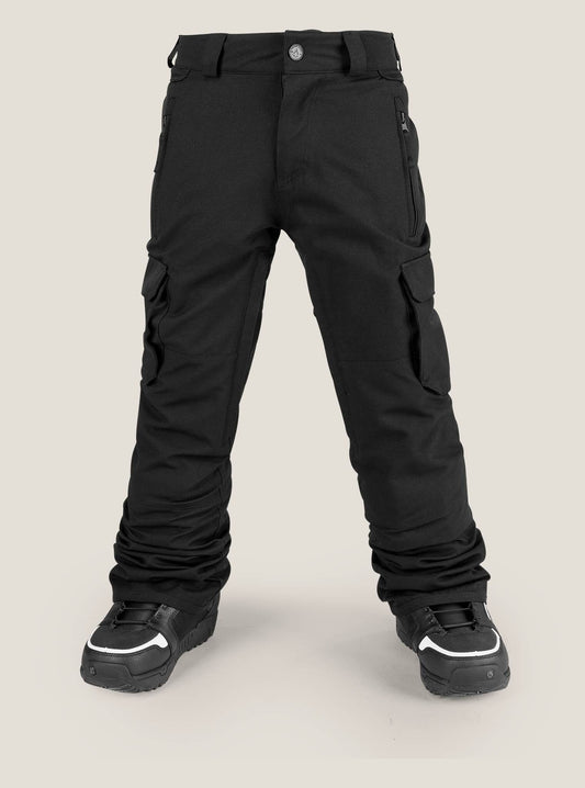 Cargo Insulated Pants - Black (Kids)