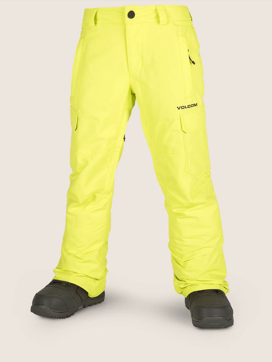 cargo-ins-pant-lime(Kids)