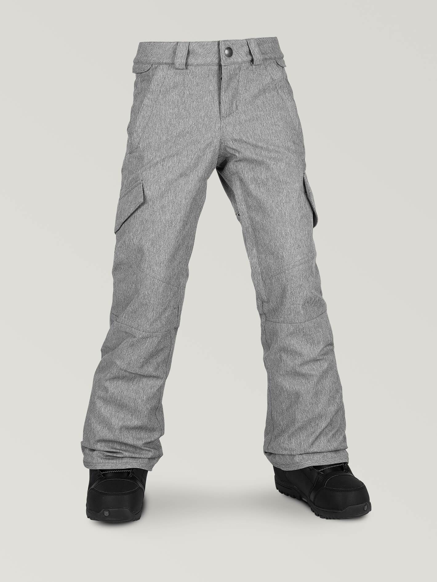 Big Girls  Silver Pine Insulated Pants - Heather Grey