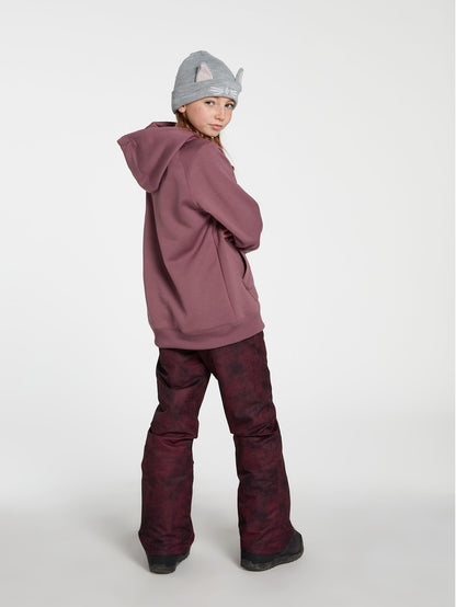 Youth Riding Fleece Hoodie - ROSEWOOD - (KIDS)