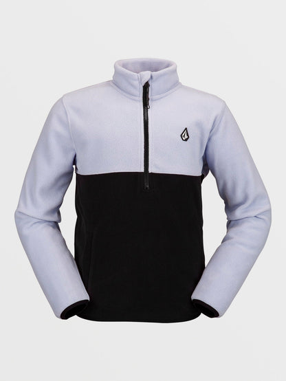 Youth Half-Zipped Polar Sweatshirt - LILAC ASH - (KIDS)
