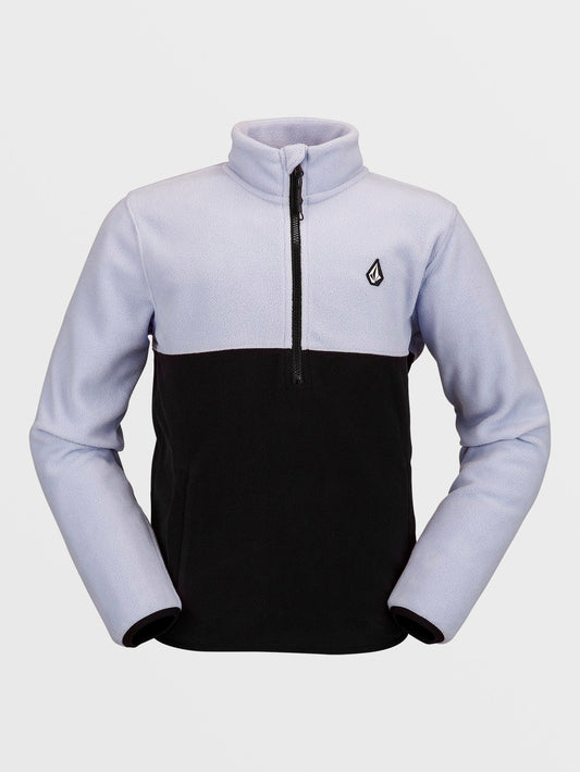 Youth Half-Zipped Polar Sweatshirt - LILAC ASH - (KIDS)