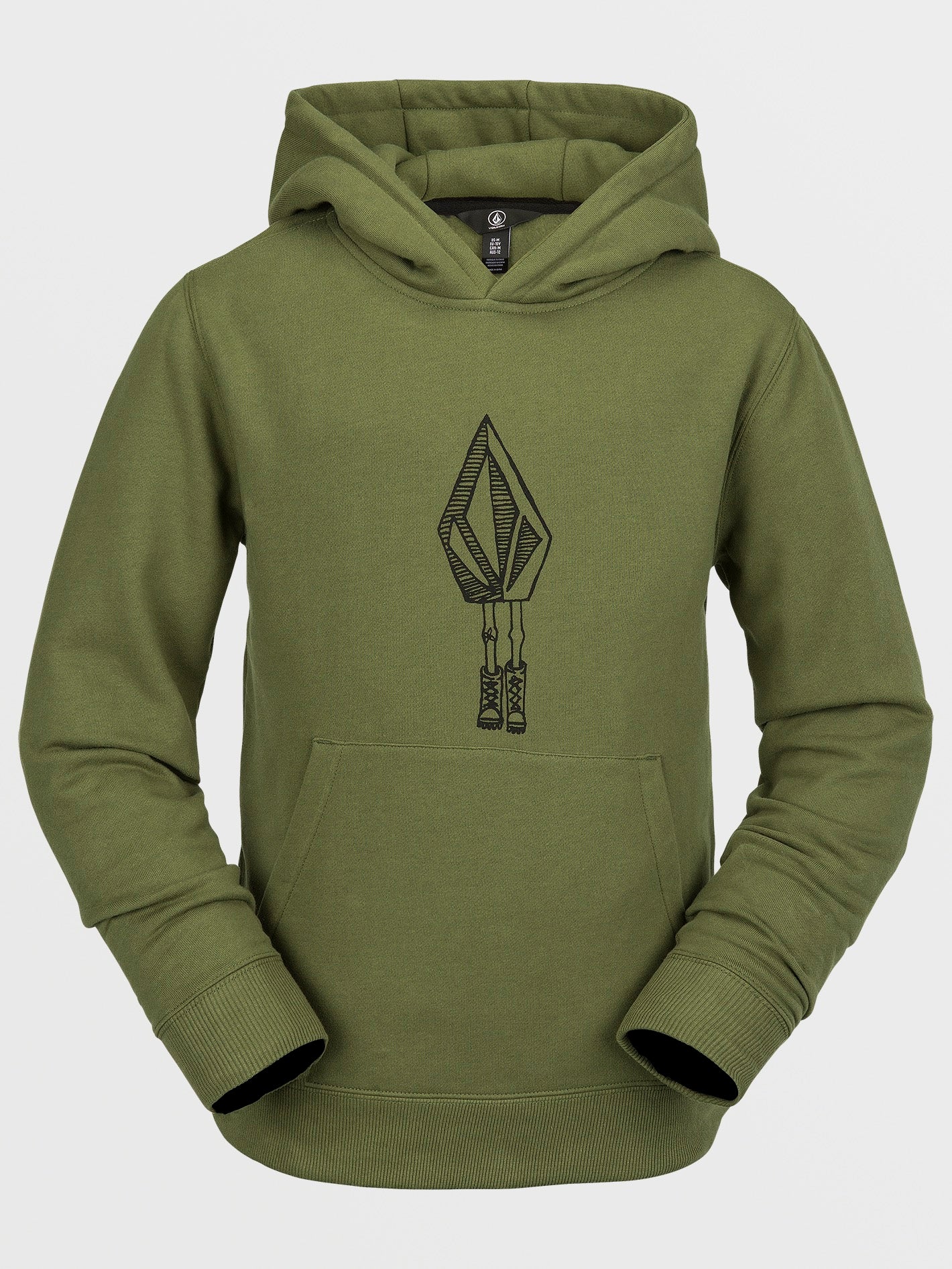 Hotlapper Hoodie - MILITARY - (KIDS)