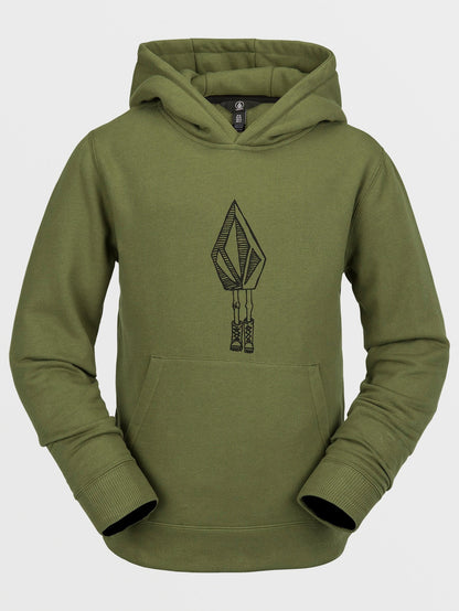 Hotlapper Hoodie - MILITARY - (KIDS)