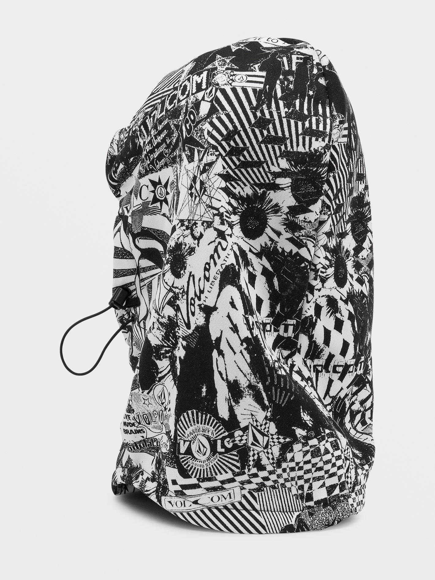 Hydro Fleece Hood Thingy - Black White