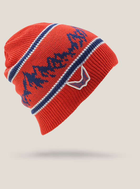 Bat Beanie - Burnt Orange