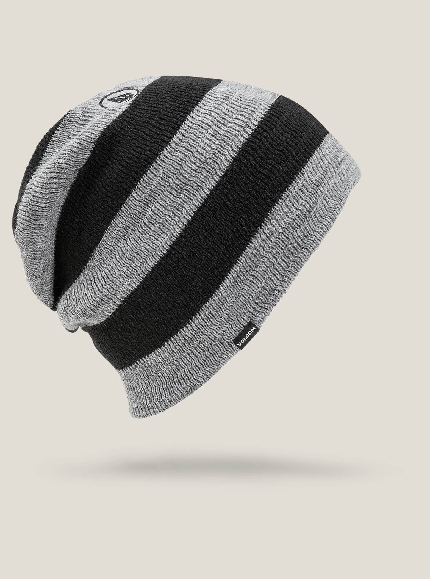 Stripe Beanie - Black