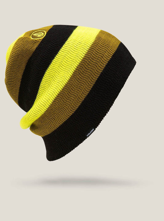Stripe Beanie - Moss