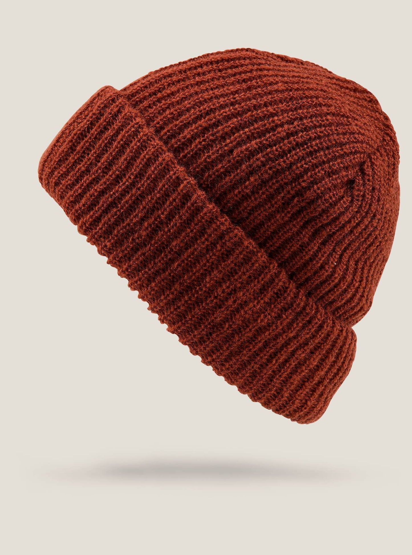 Stand Waffle Beanie - Burnt Orange