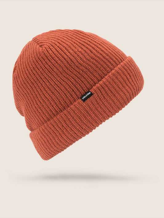 Sweep Lined Beanie - Burnt Orange
