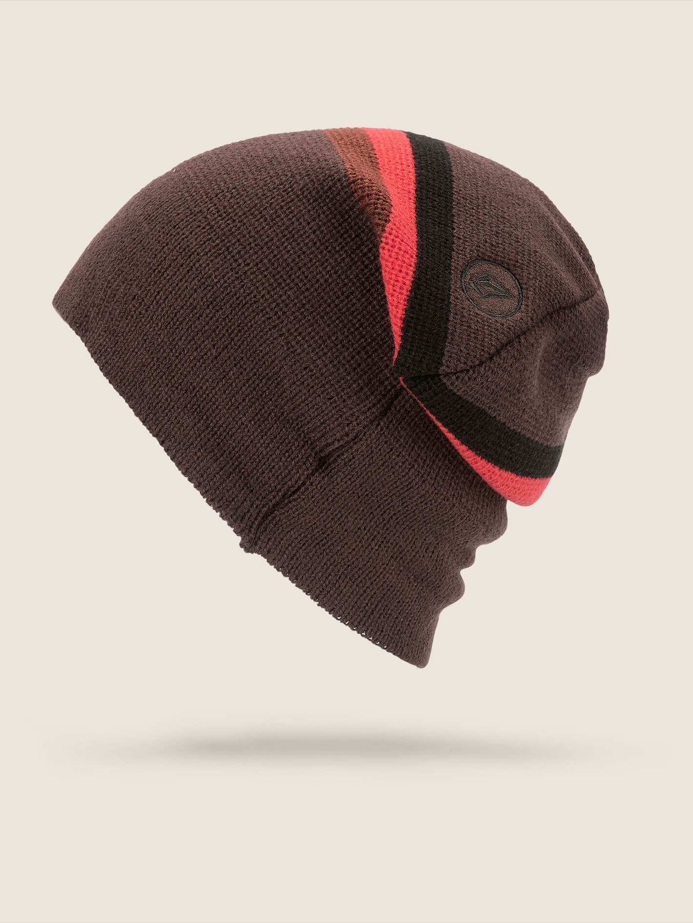Apres Beanie - Black Red