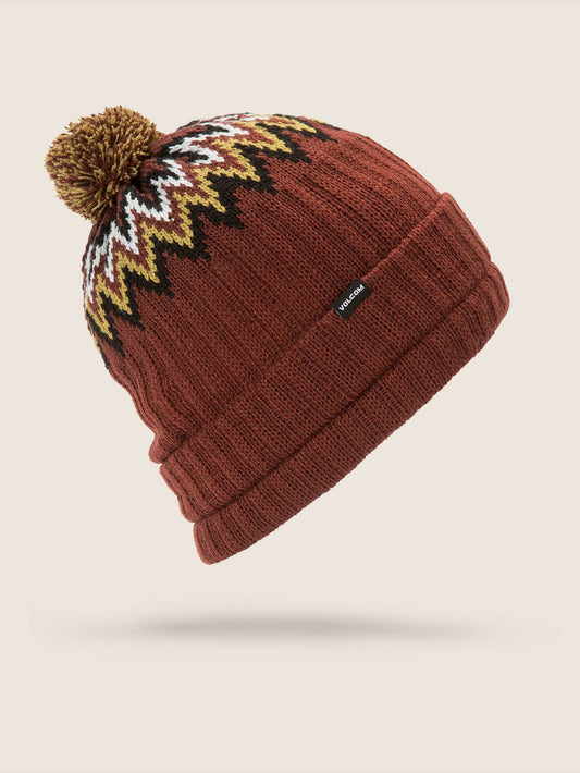 Jump Stalker Beanie - Burnt Red