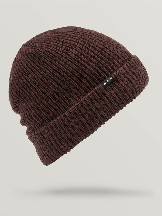 Sweep Lined Beanie - Black Red