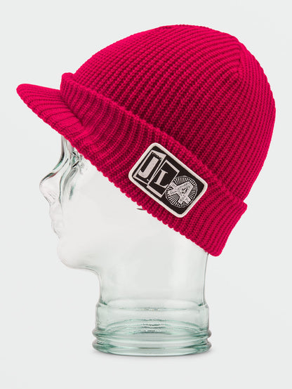 Jla Visor Beanie - Red