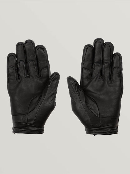 Mens Crail Leather Glove - Black