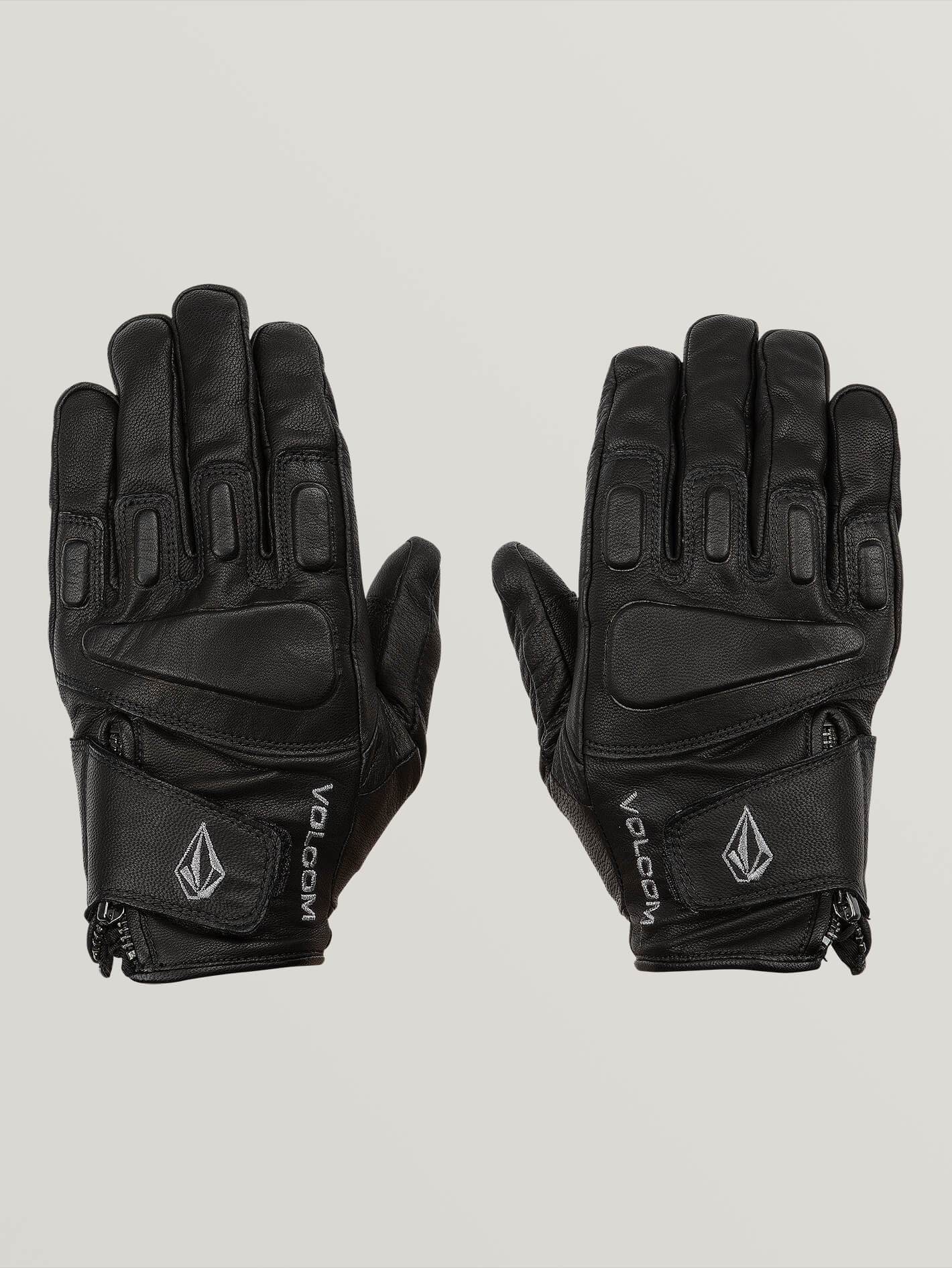 Mens Crail Leather Glove - Black