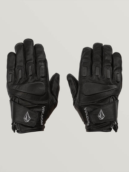 Mens Crail Leather Glove - Black