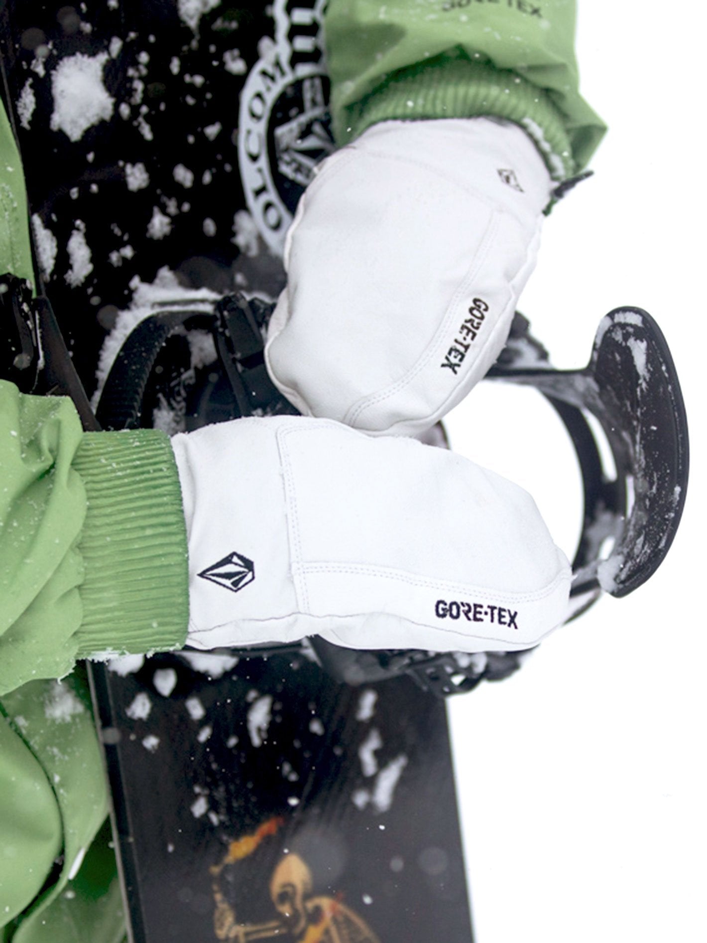 Service Gore-Tex Mittens - WHITE