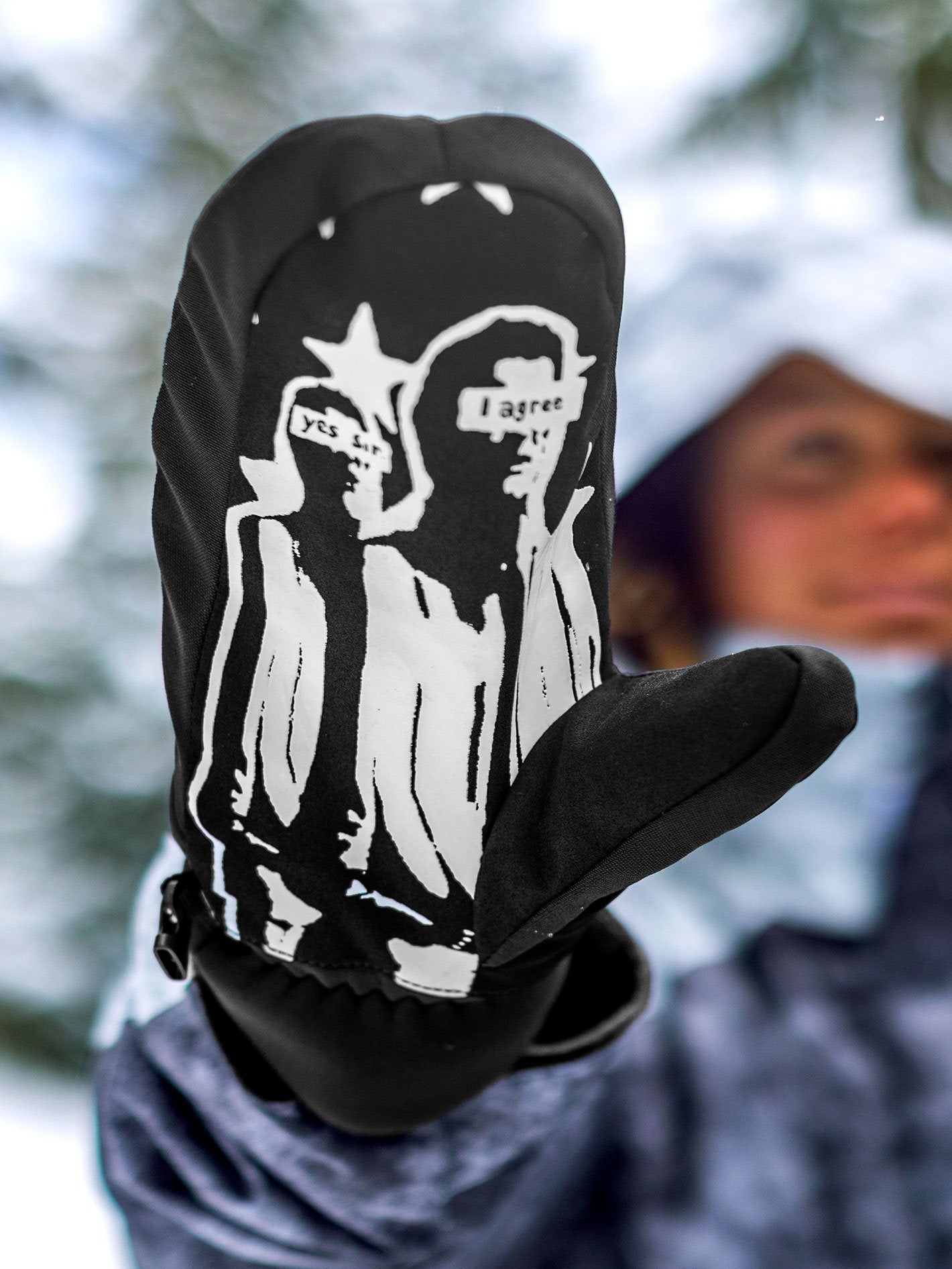 Vco Nyle Mittens - BLACK