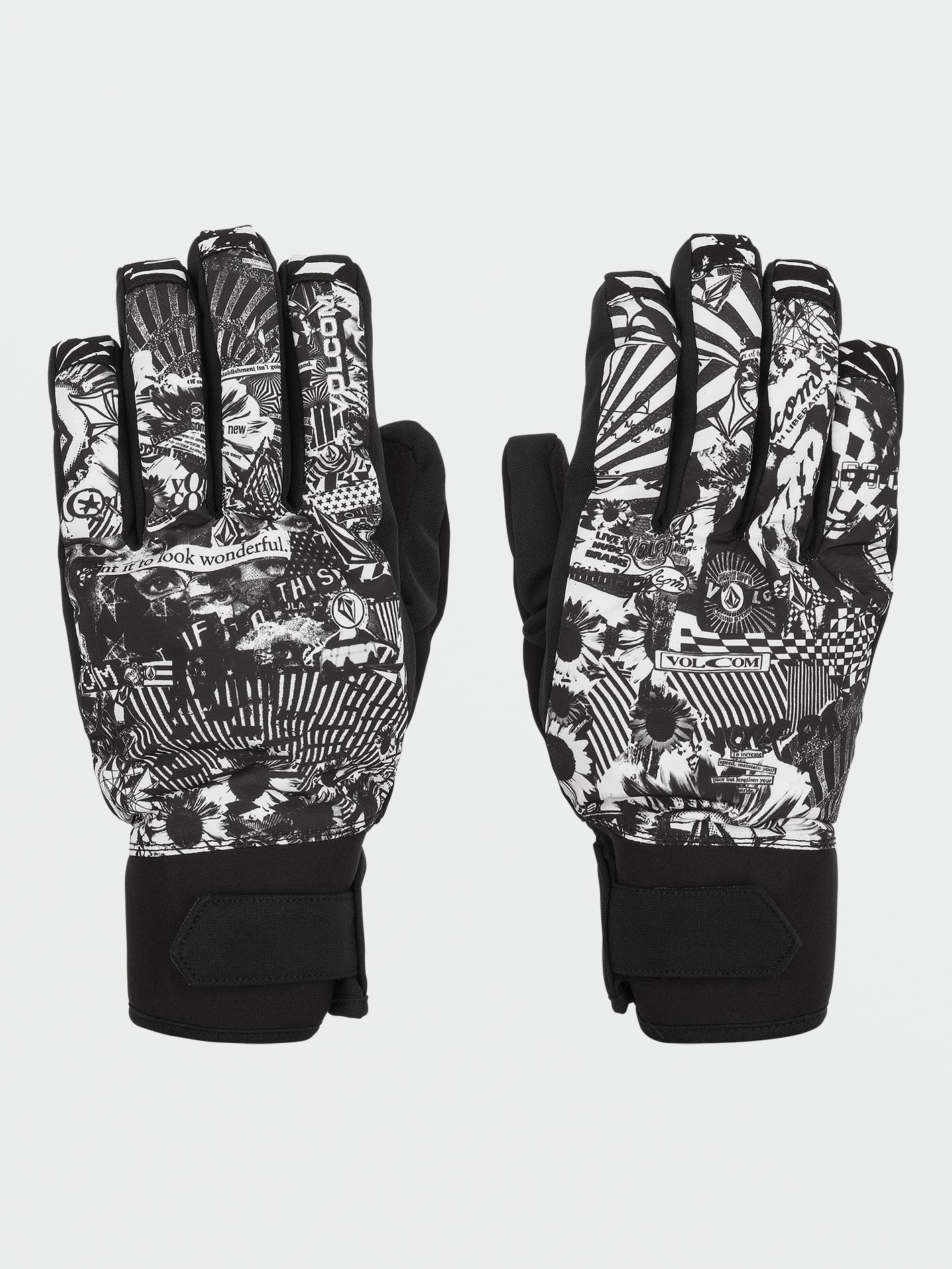 V.Co Nyle Gloves - Black White