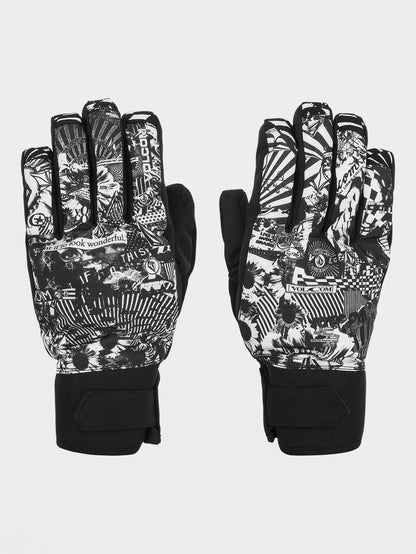 V.Co Nyle Gloves - Black White