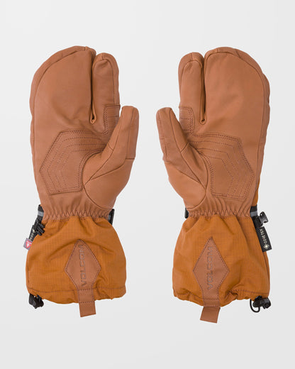 Gaaas Gore-Tex Trigger Mittens - Caramel