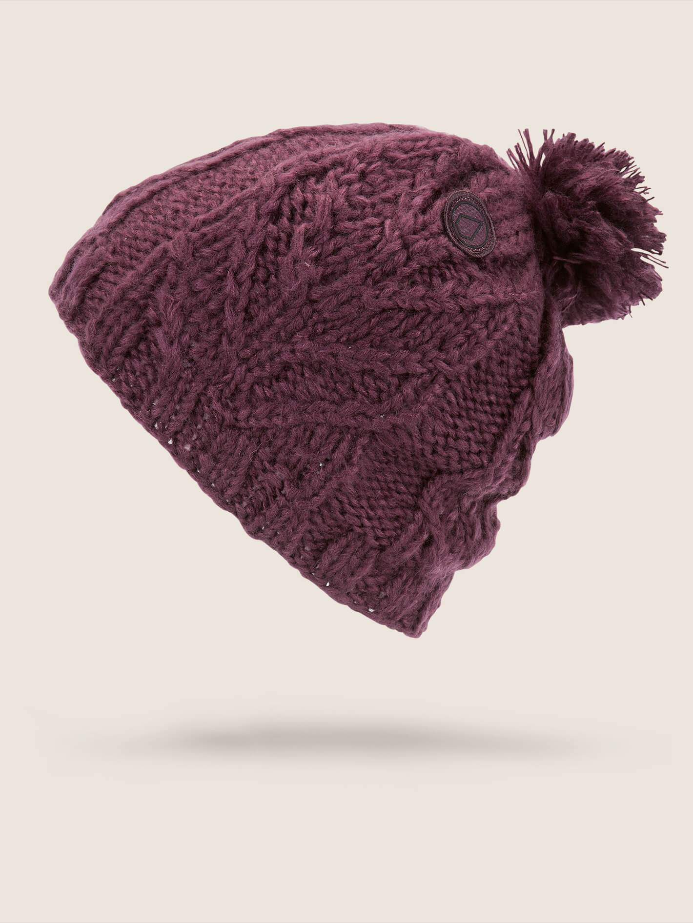 Leaf Beanie - Merlot