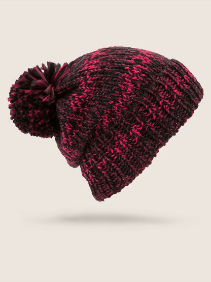 Chevron Beanie - Burnt Red