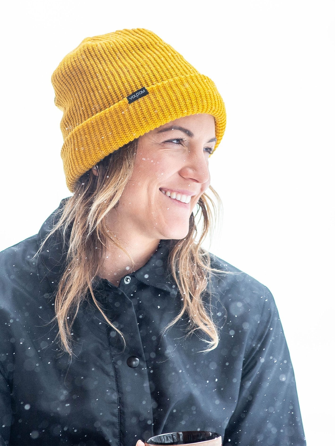Polar Lined Beanie - Yellow