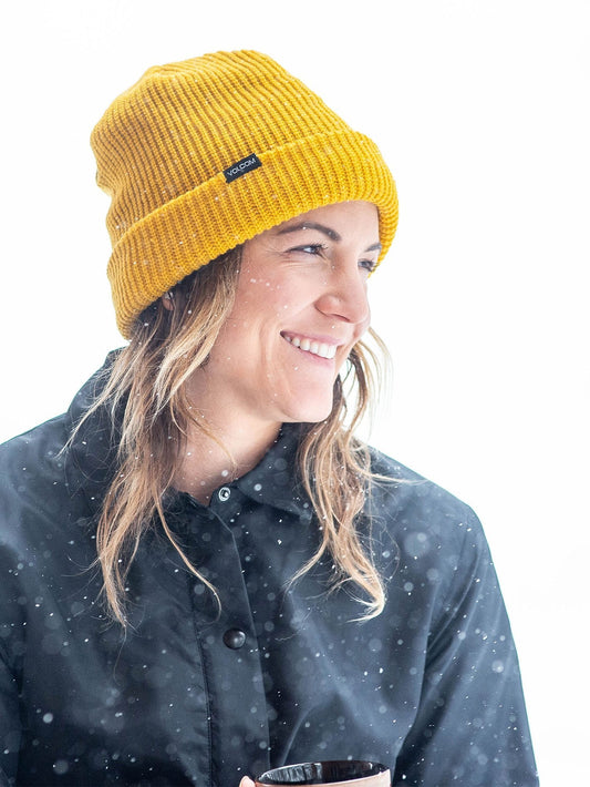 Polar Lined Beanie - Yellow