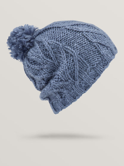 Leaf Beanie - Washed Blue