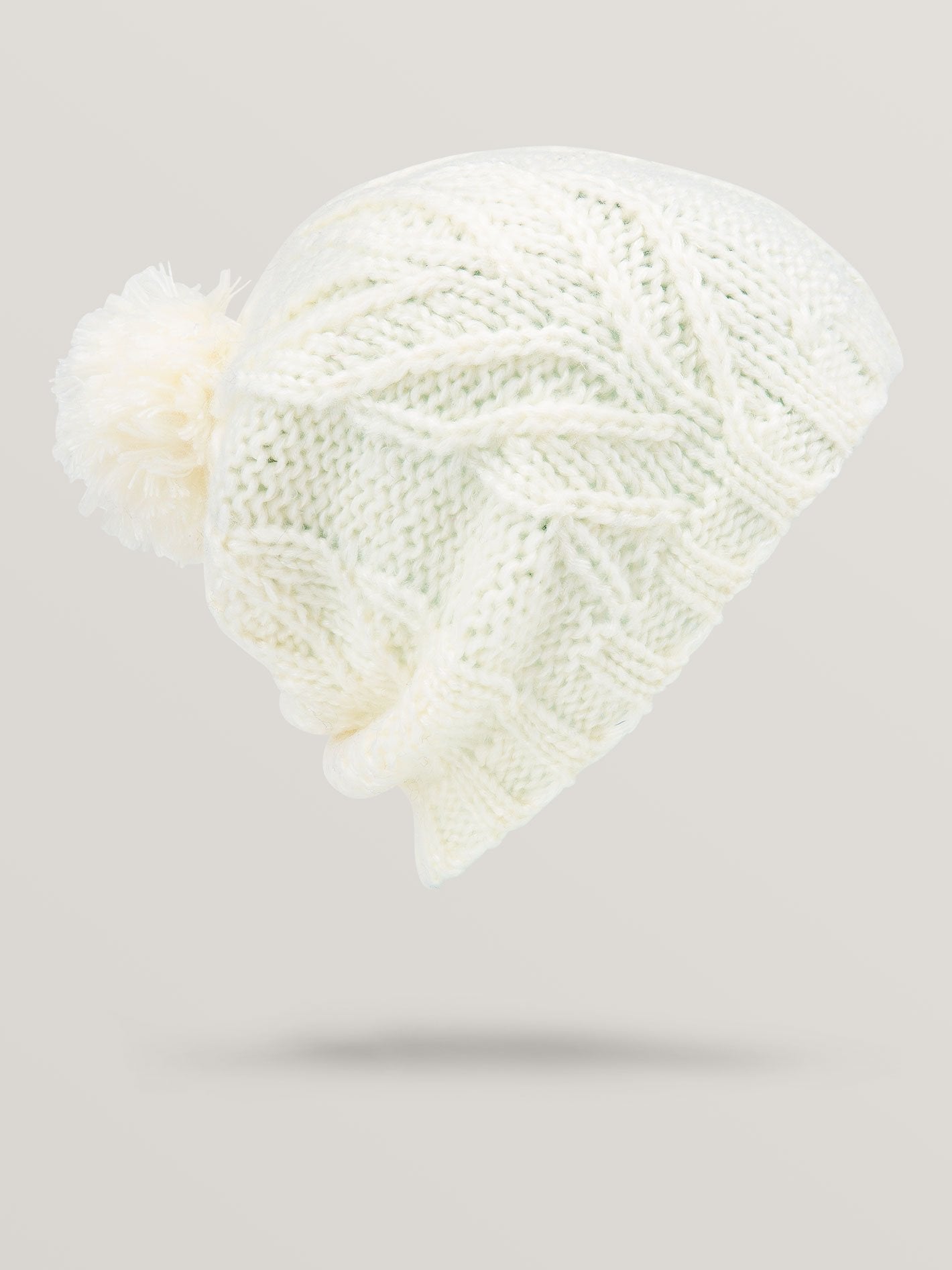 Leaf Beanie - White