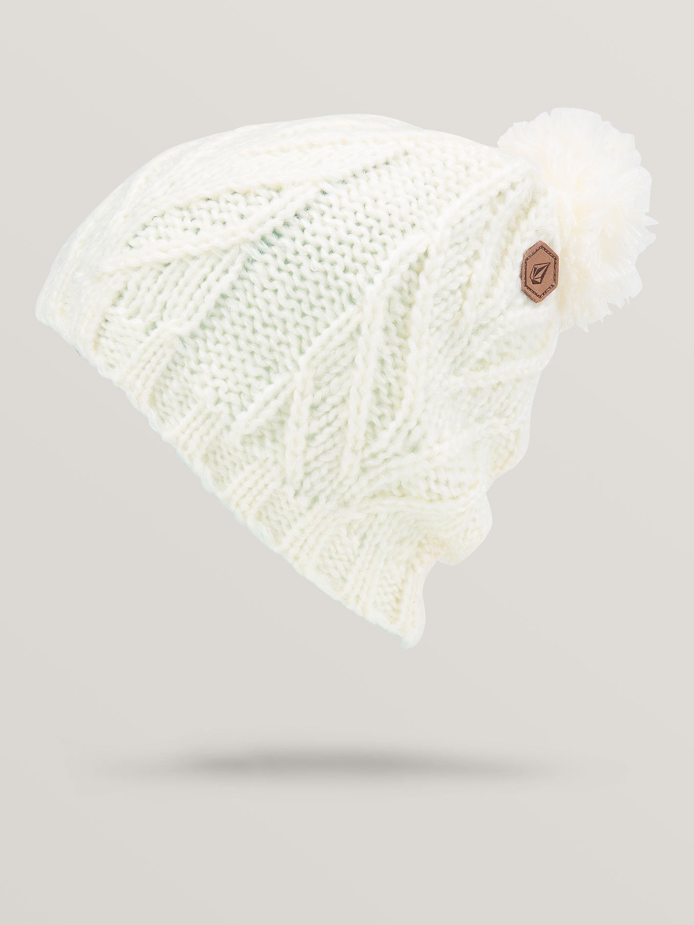 Leaf Beanie - White
