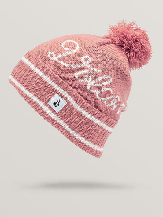 Script Beanie - Mauve
